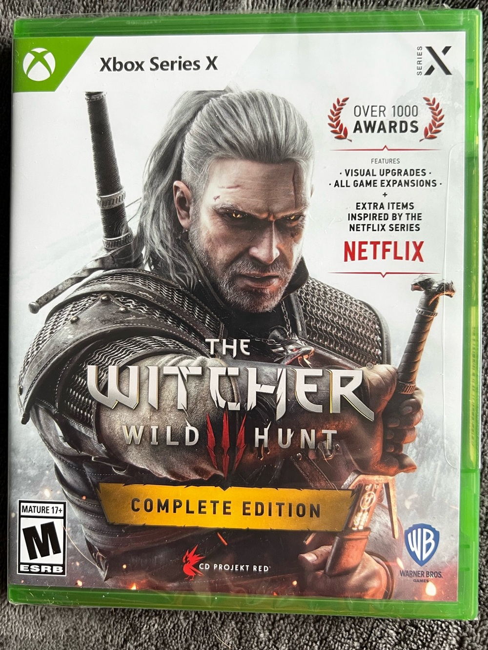 - The Witcher 3: Wild Hunt Complete Edition Xbox Series X